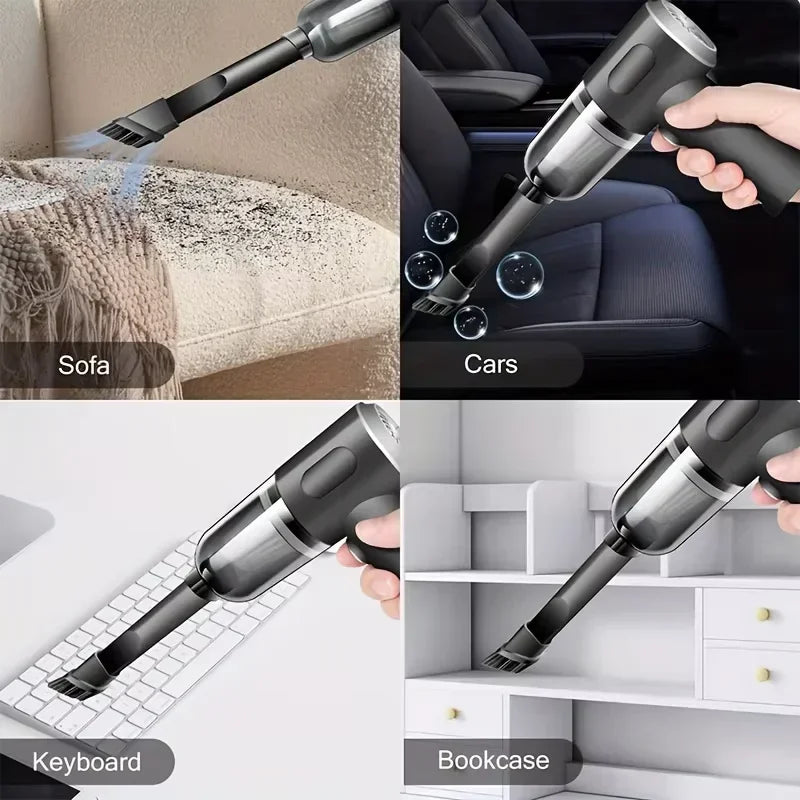 Aspirateur de Voiture Sans Fil 4-en-1